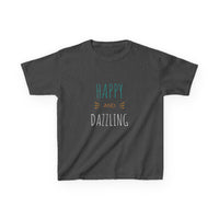 T-shirt en Coton "Happy and Dazzling" pour Enfants