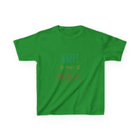 T-shirt en Coton "Happy and Dazzling" pour Enfants