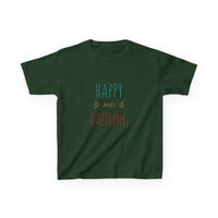 T-shirt en Coton "Happy and Dazzling" pour Enfants