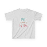 T-shirt en Coton "Happy and Dazzling" pour Enfants