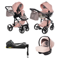 Poussette Junama Handcraft Glitter - Rose