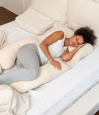Doomoo Lollypop maternity pillow ochre