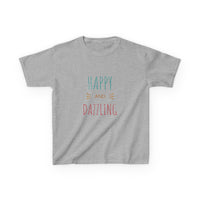 T-shirt en Coton "Happy and Dazzling" pour Enfants