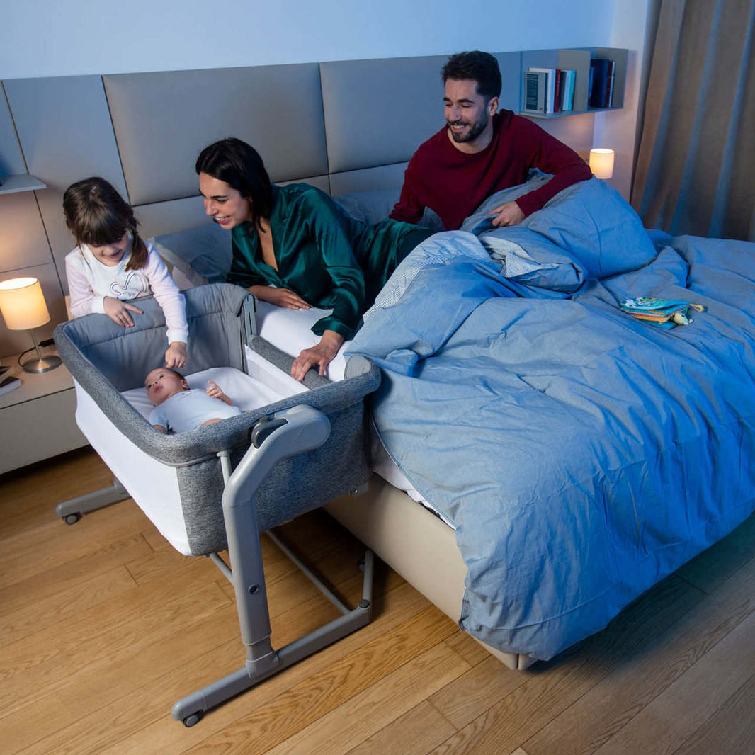 BERCEAU CODODO CHICCO NEXT2ME MAGIC EVO - DARK GREY