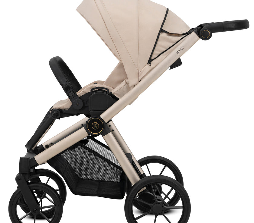 Poussette Trio Brav + Nacelle + Cosmo i-Size - Noir - Mode Bébé Claye