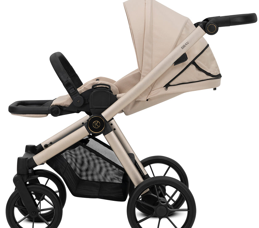 Poussette Trio Brav + Nacelle + Cosmo i-Size - Noir - Mode Bébé Claye