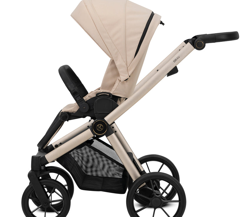 Poussette Trio Brav + Nacelle + Cosmo i-Size - Noir - Mode Bébé Claye