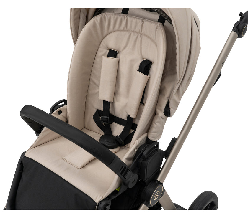 Poussette Trio Brav + Nacelle + Cosmo i-Size - Noir - Mode Bébé Claye