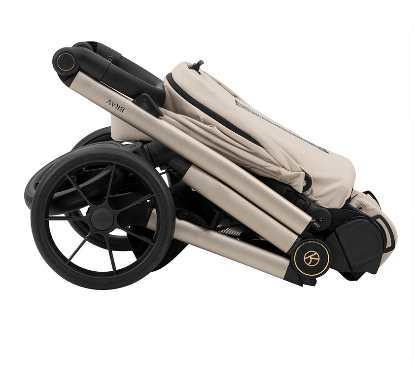 Poussette Trio Brav + Nacelle + Cosmo i-Size - Noir - Mode Bébé Claye