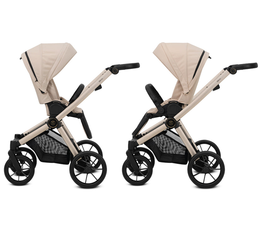 Poussette Trio Brav + Nacelle + Cosmo i-Size - Noir - Mode Bébé Claye