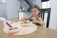 Babymoov Set de table Silicone Pêche