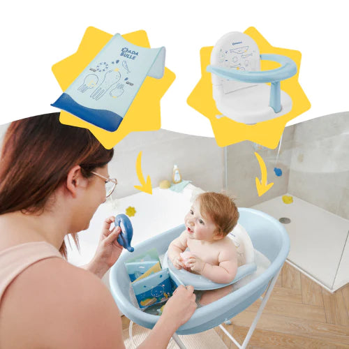 Baignoire évolutive Baleine 0-24 mois