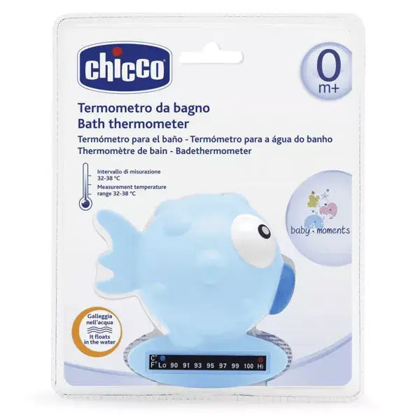 Thermomètre De Bain Poisson bleu clair