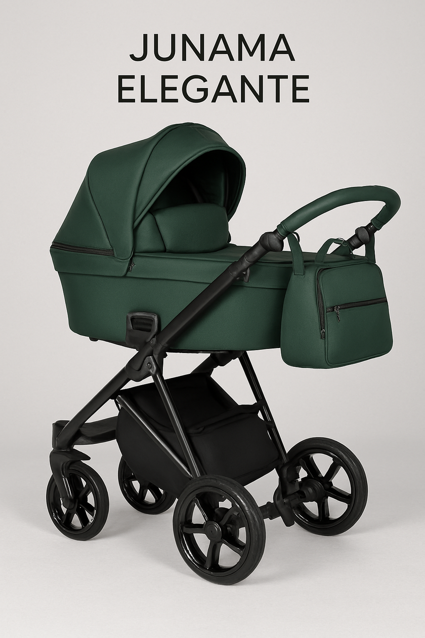 Poussette Junama Ellegante - Vert