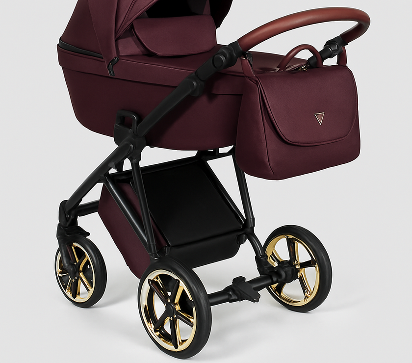 Poussette Junama Ellegante - Burgundy
