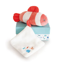 Peluche poisson Corall avec doudou