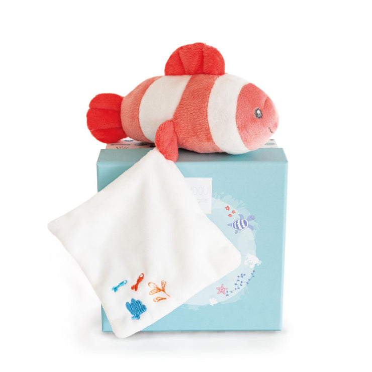 Peluche poisson Corall avec doudou