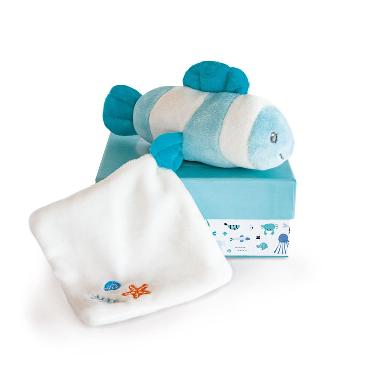 Peluche poisson Amande avec doudou