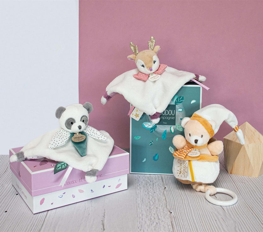 Doudou Méli-mélo -ours beige