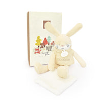 DOUDOU - Lapin beige avec mouchoir - Sweety