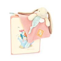 Doudou LAPIN CIBOULETTE Rose 27cm