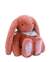 Peluche LAPIN FLEURETTE -Terracotta 35 cm