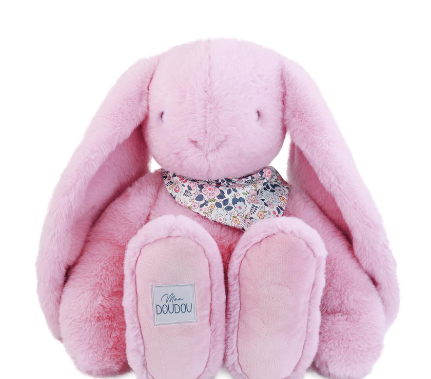 Peluche LAPIN FLEURETTE - Grenadine 50 cm