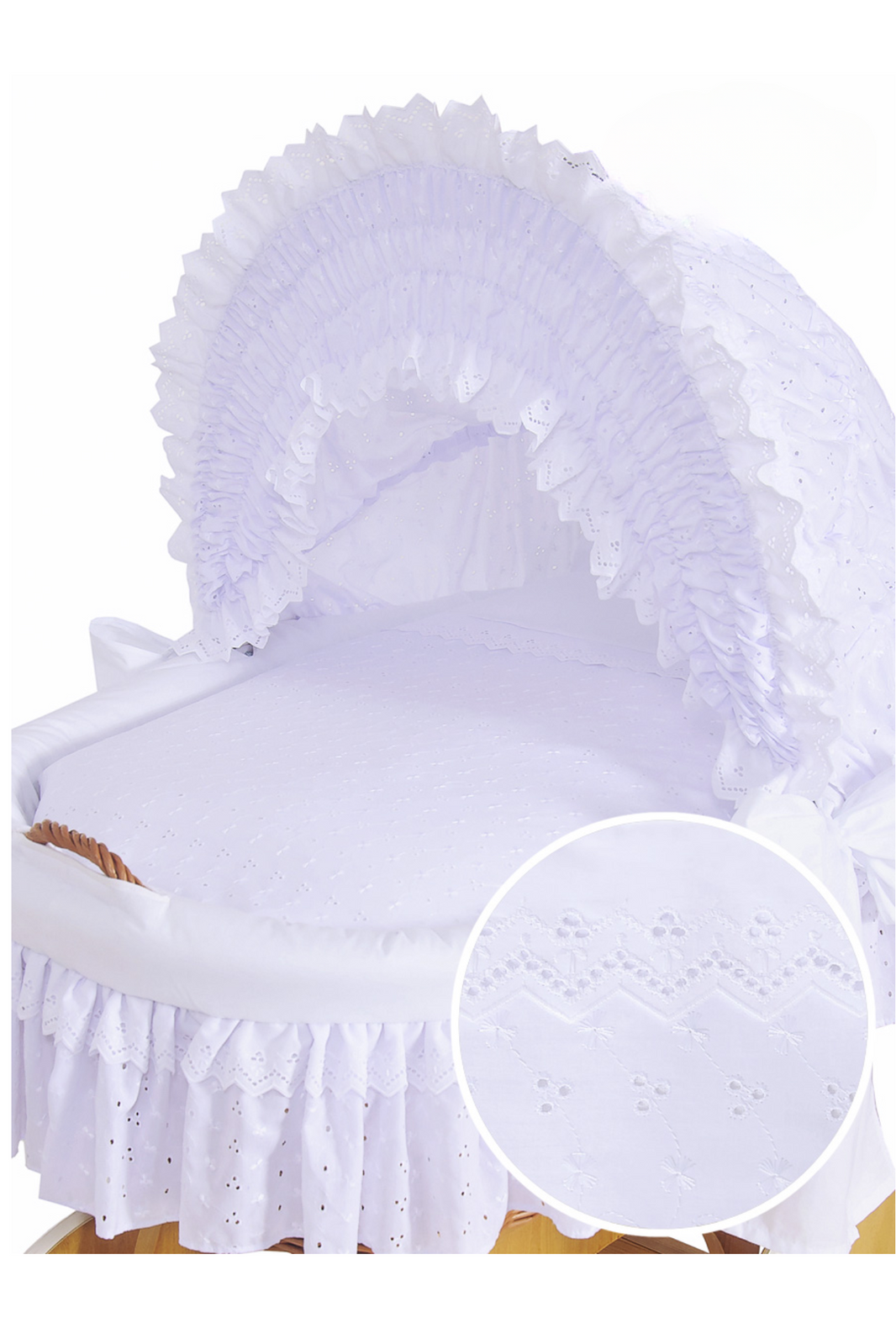 Wooden Crib Cradle 50102-906