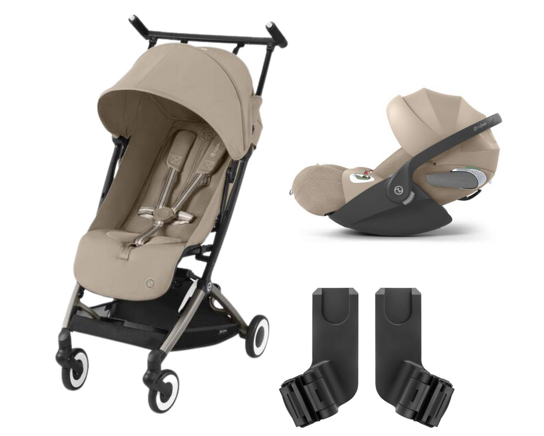 Duo Libelle + Cloud T i-Size - Almond Beige