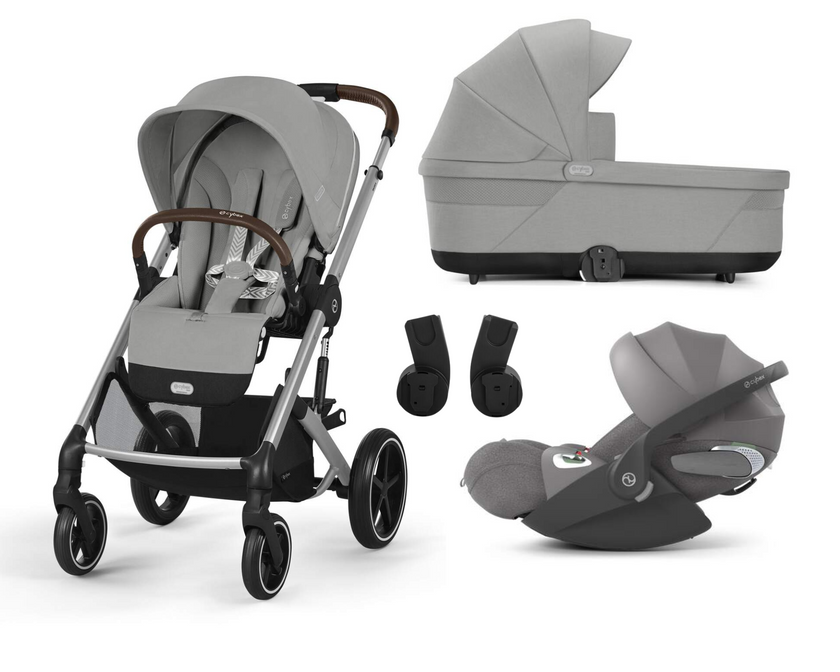 Trio Balios S Lux 3 + Nacelle S Lux + Cloud T i-Size - Gris