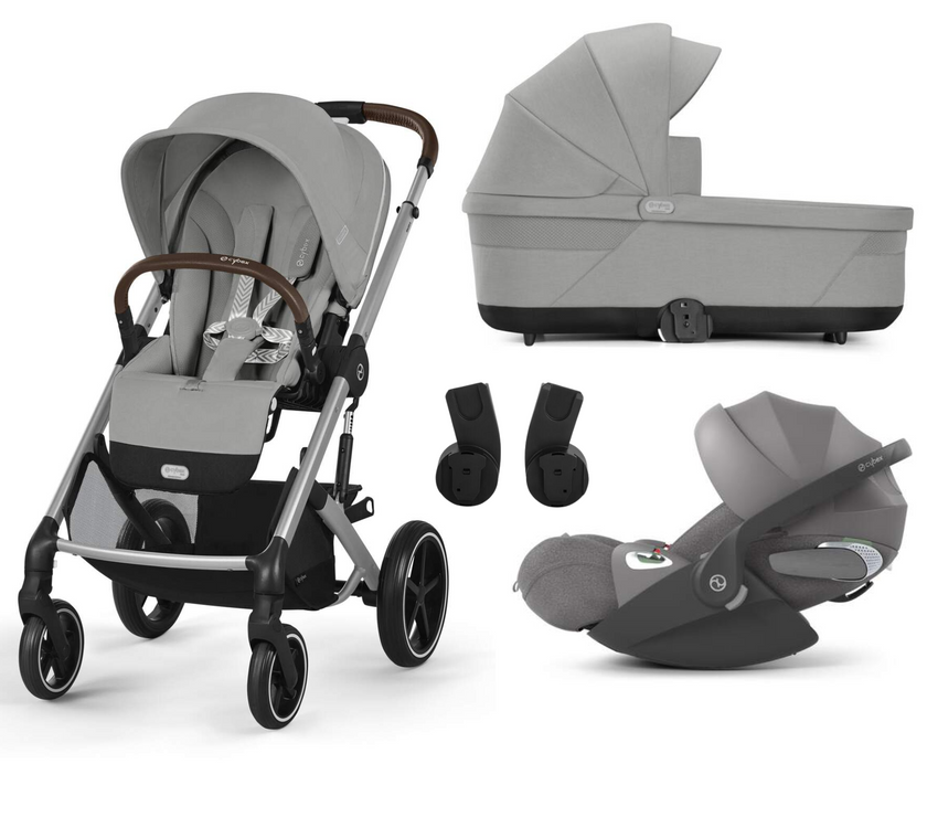 Trio Balios S Lux 3 + Nacelle S Lux + Cloud T i-Size - Gris