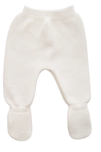 Ensemble de Naissance (0-3 mois) Mixte Unisexe Bébé - 3 Pièces en Tricot Maille Blanche