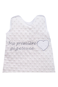 Gigoteuse Bébé Prématuré à Naissance - 50 cm - Fourrure Blanche