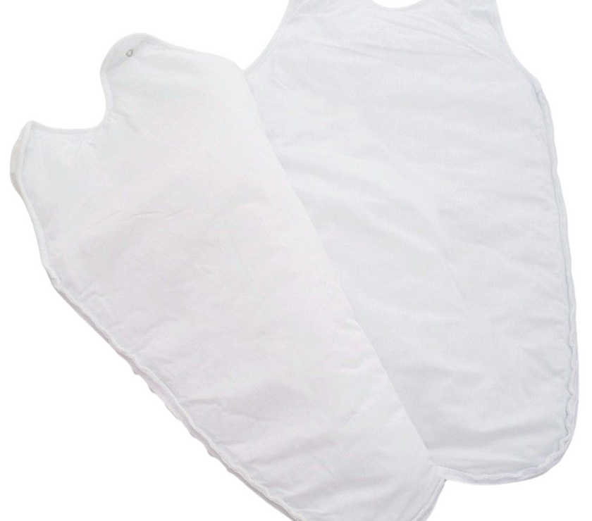 Gigoteuse Bébé Prématuré à Naissance - 50 cm - Fourrure Blanche
