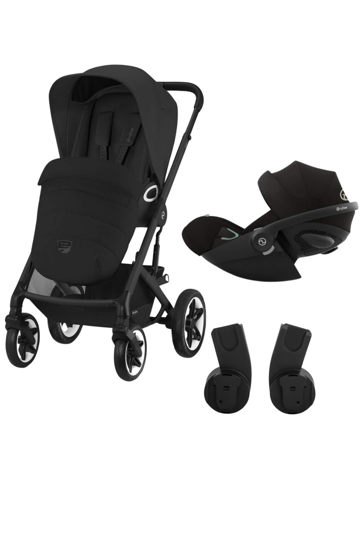 Cybex-Duo Naissance Tout-Terrain Talos S Lux + Cloud G i-Size – Noir - CYBEX