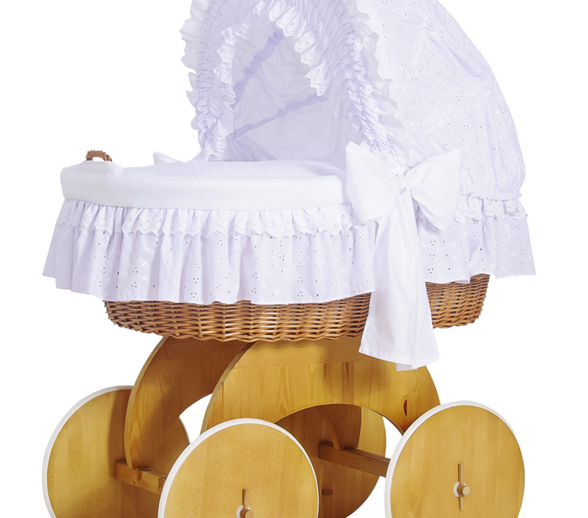 Wooden Crib Cradle 50102-906