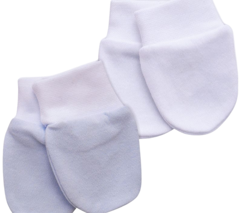 Lot de 2 Paires de Moufles Bébé Garçon