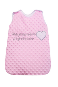 Gigoteuse Bébé Prématuré à Naissance - 50 cm - Fourrure Rose