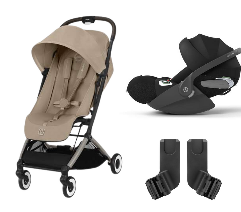 Duo Orfeo + Cloud T i-Size - Almond Beige