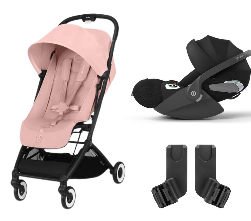Duo Orfeo + Cloud T i-Size - Candy Pink