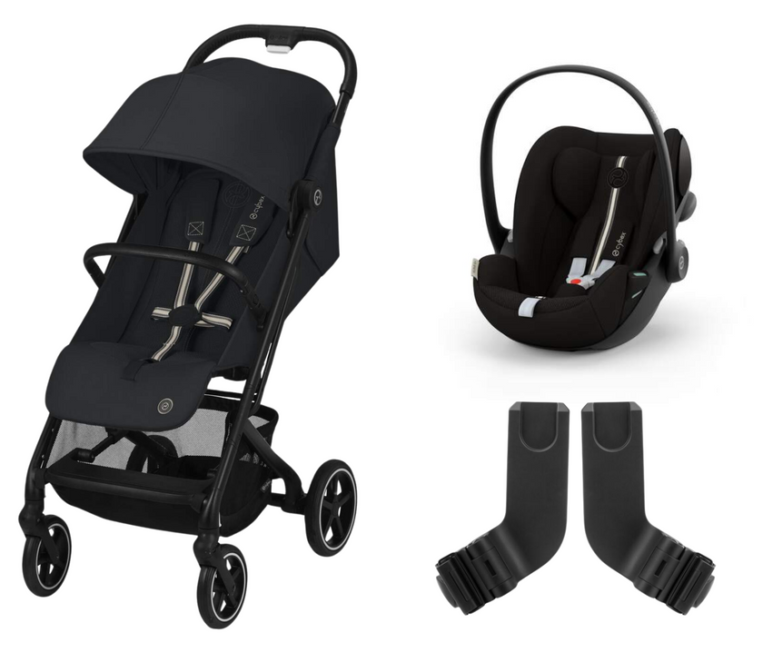 Duo Beezy Magic Black + Cloud G i-Size Moon Black