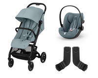 Duo Beezy Stormy Blue + Cloud G i-Size Stormy Blue