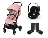 Duo Beezy Candy Pink + Cloud G i-Size Moon Black