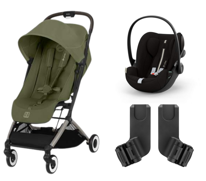 Duo Orfeo + Cloud G i-Size - Moss Green