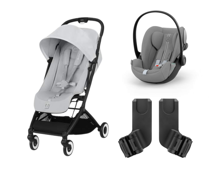 Duo Orfeo + Cloud G i-Size - Fog Grey
