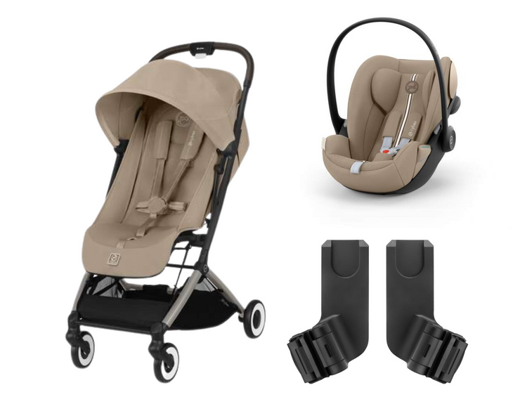 Duo Orfeo + Cloud G i-Size - Almond Beige