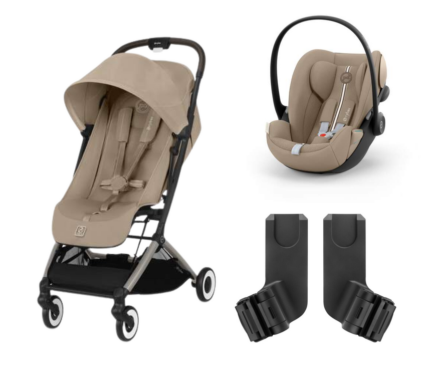 Duo Orfeo + Cloud G i-Size - Almond Beige