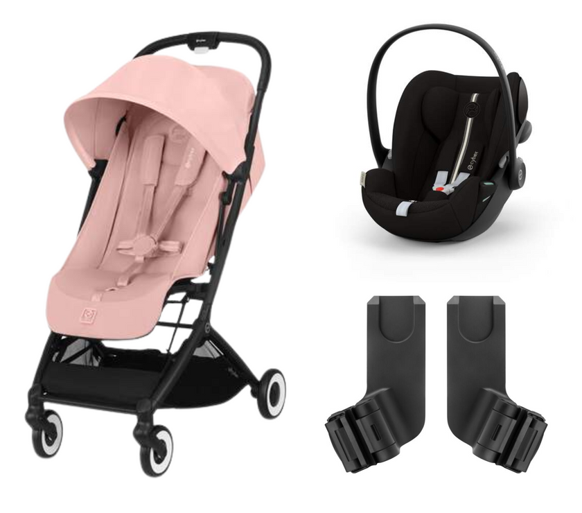 Duo Orfeo + Cloud G i-Size - Candy Pink