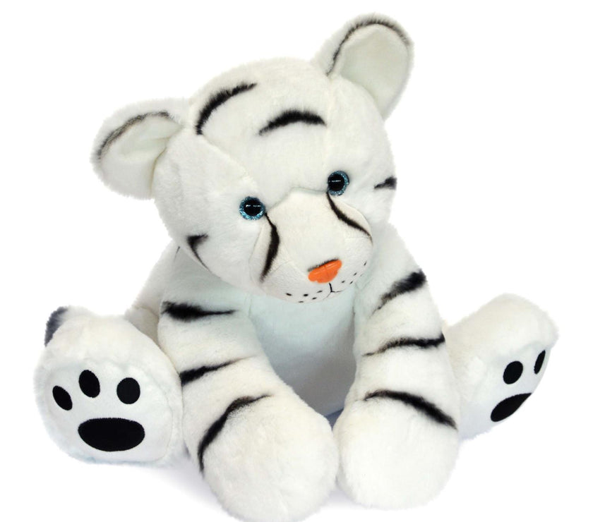 Peluche Bébé Tigre Blanc 35cm