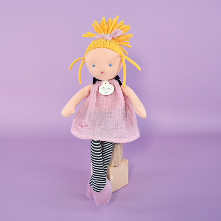 Poupée de chiffon- Les Doucettes - Inès - 30 cm